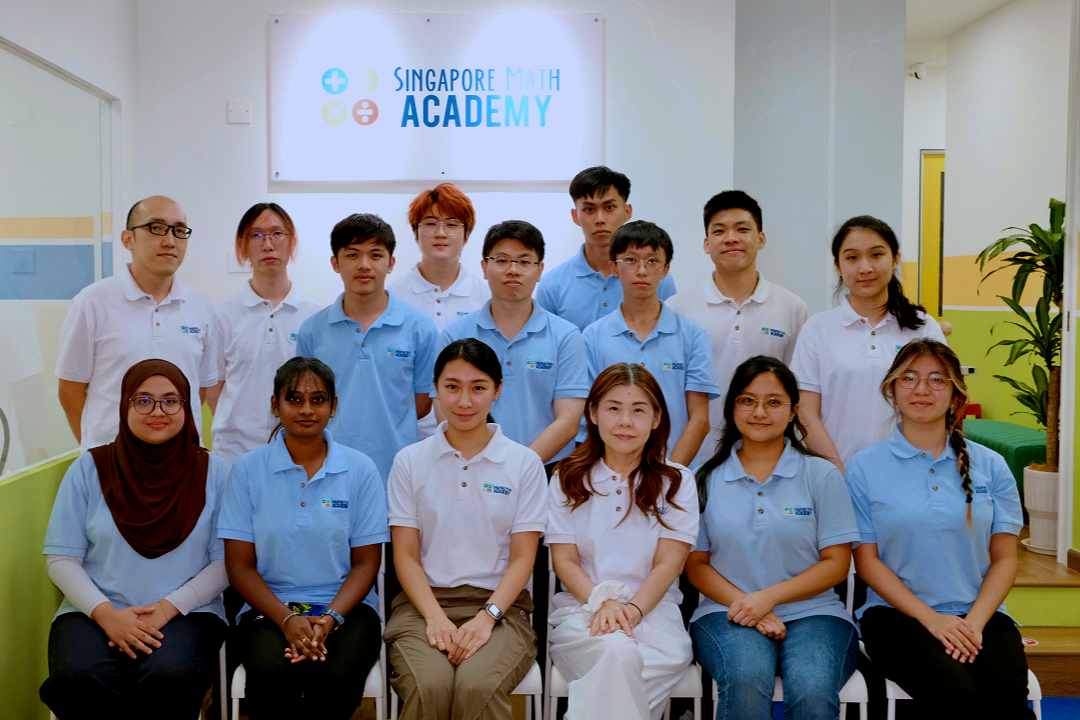 Singapore Math Academy full team group photo