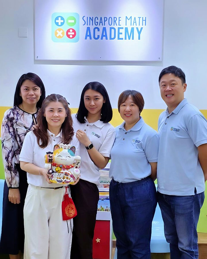 Singapore Math Academy HQ team at Kota Damansara